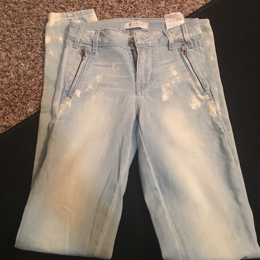Guess light wash jeans